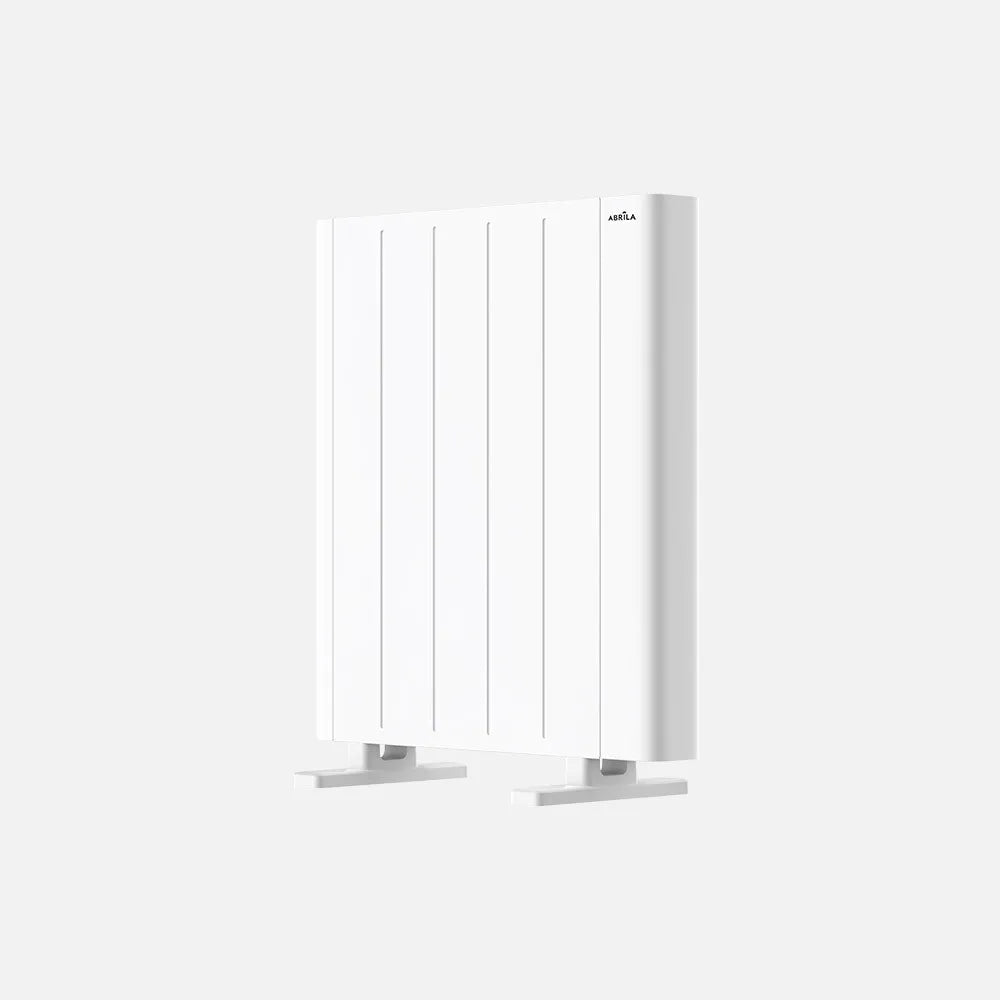 Emisor térmico de aluminio Point 900 W de FABRILAMP en color blanco – vista de detalle