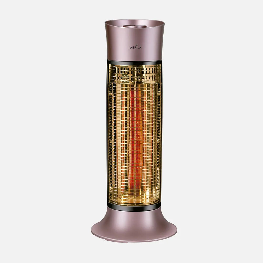 Estufa de carbono Yuma 900 W de FABRILAMP en color rosa/negro