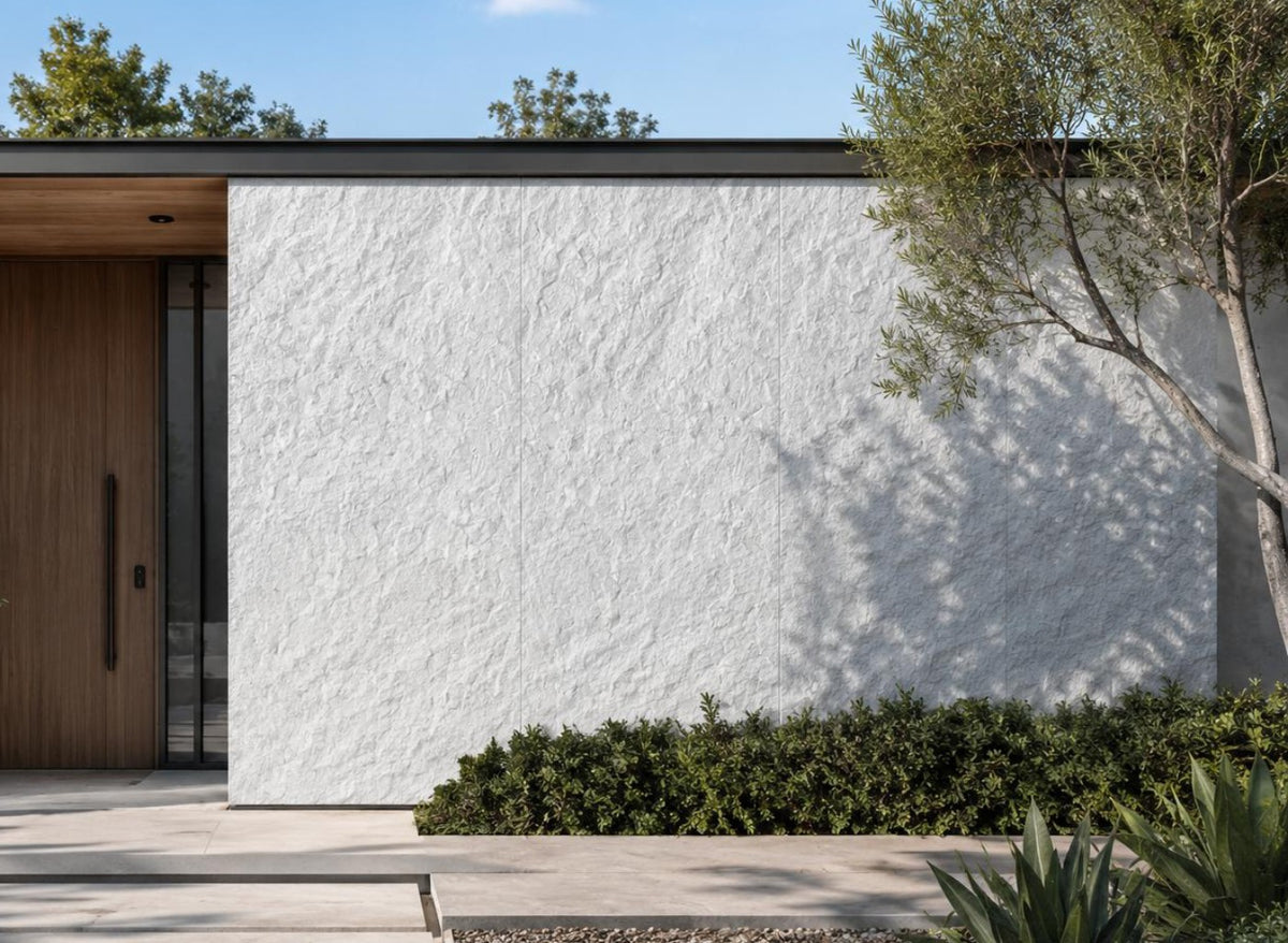 Panel de piedra flexible Flex Espuma Blanca 300 x 120 cm