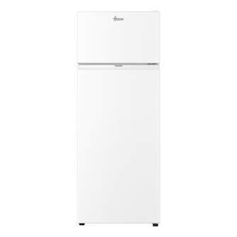 Hoover HONDQ2S514EW blanco, frigorífico dos puertas de 206 litros cerrado, vista frontal