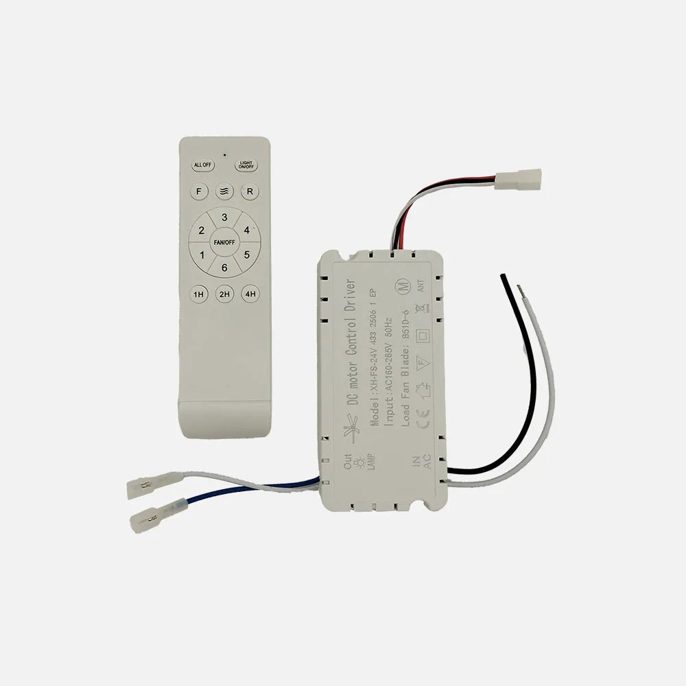 Kit de mando a distancia para ventilador de techo Bandido y Guerrero de FABRILAMP – vista de detalle