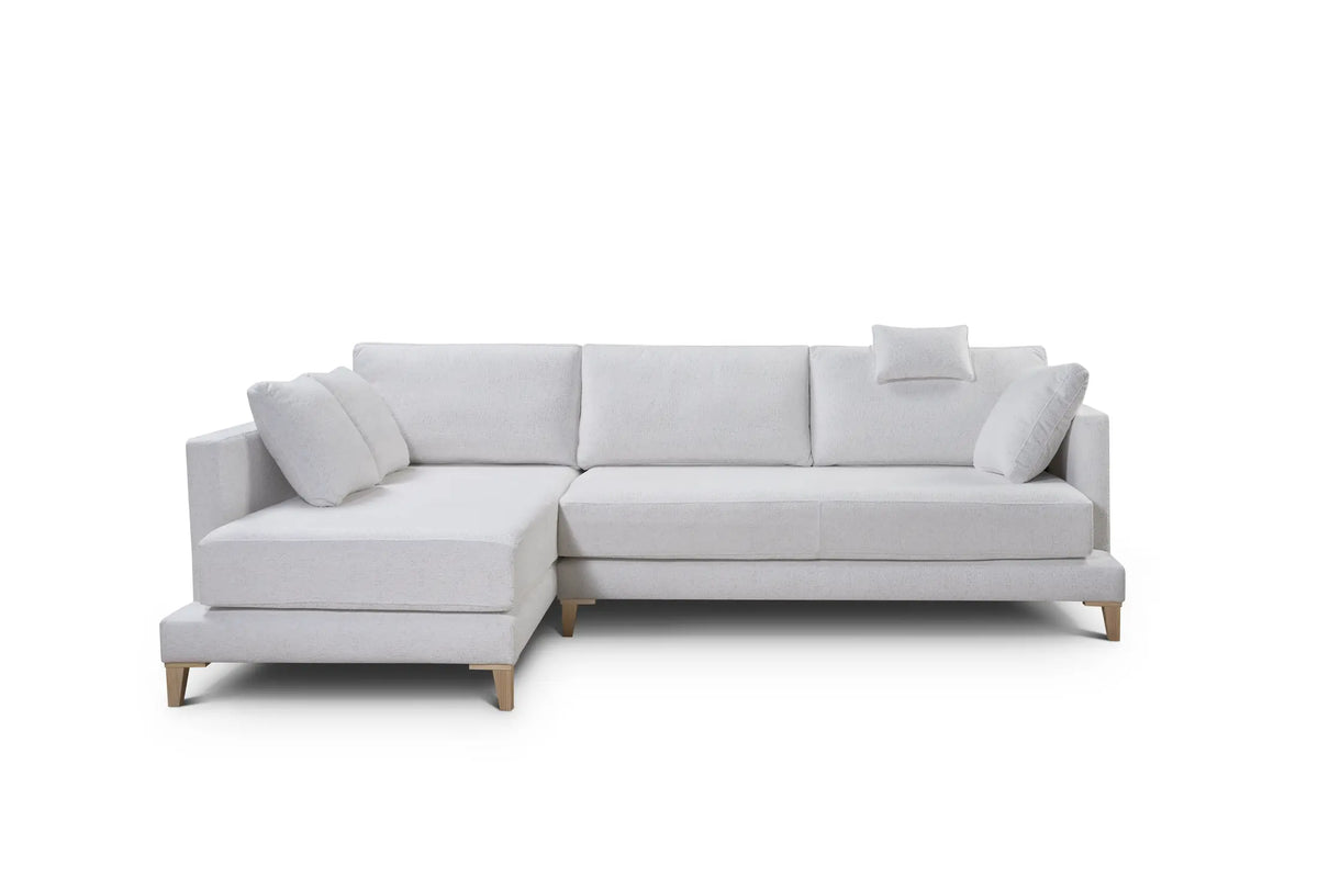 Sofá Kiva con chaiselongue - detalle