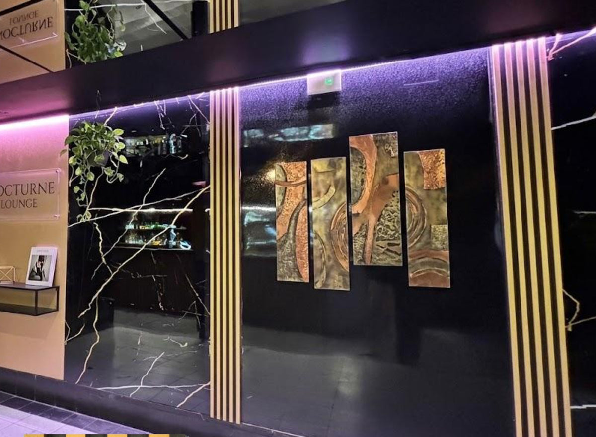 Listón decorativo PVC Dorado Intenso 290 x 16 cm