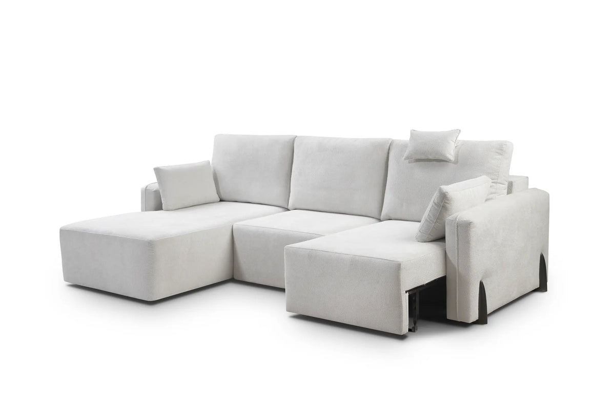 Sofá Lyon con chaiselongue - detalle
