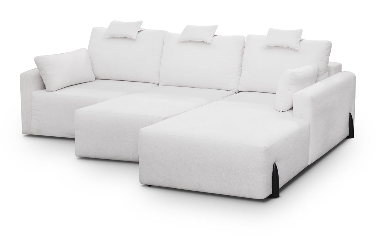 Sofá Lyon con chaiselongue - detalle