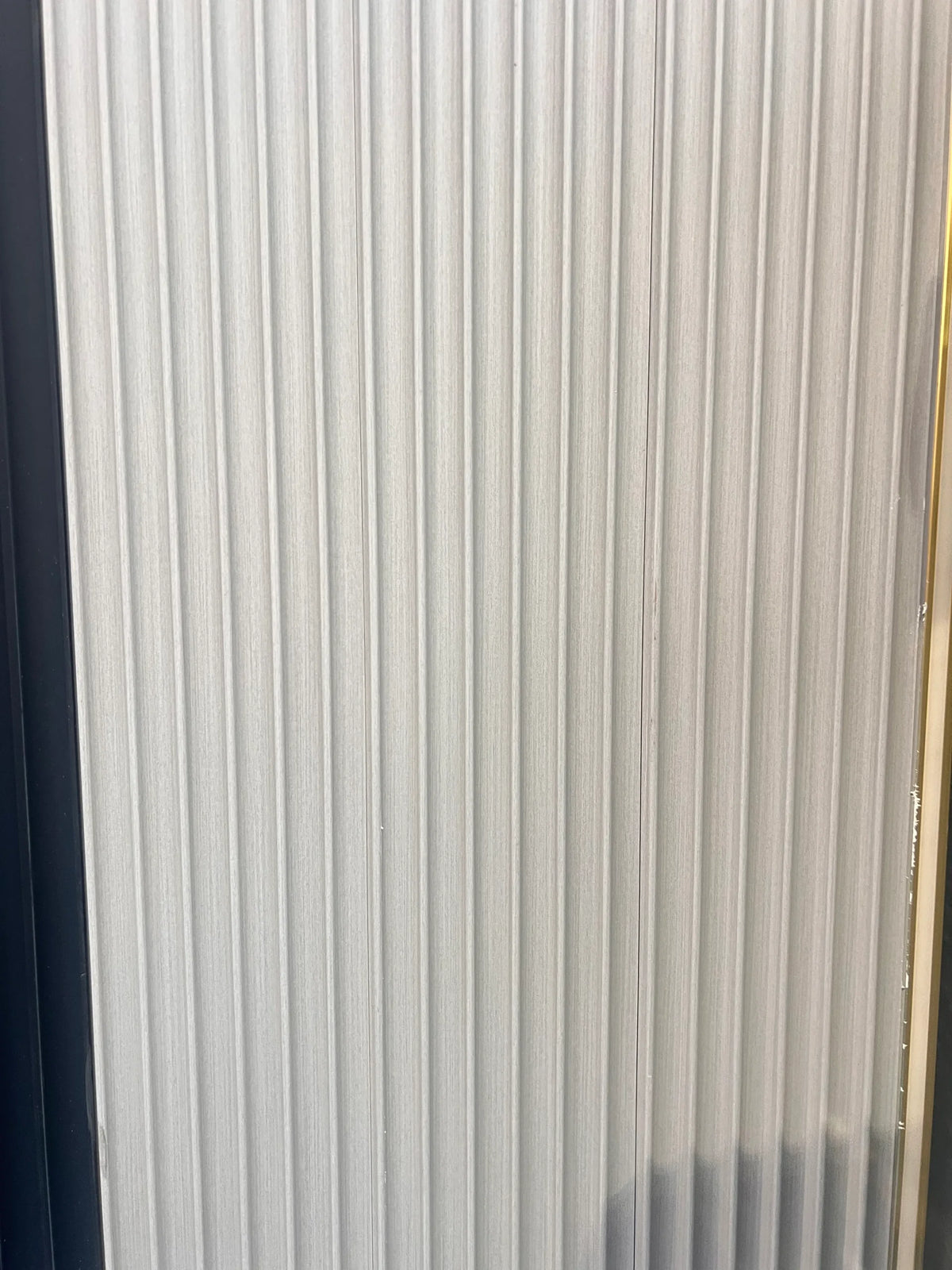 Listón decorativo PVC Gris Textura 290 x 20 cm
