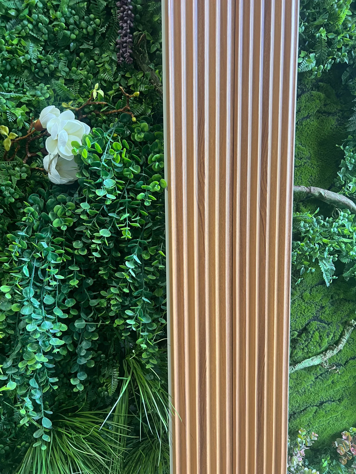 Listón decorativo PVC Madera Roble Textura 290 x 15 cm