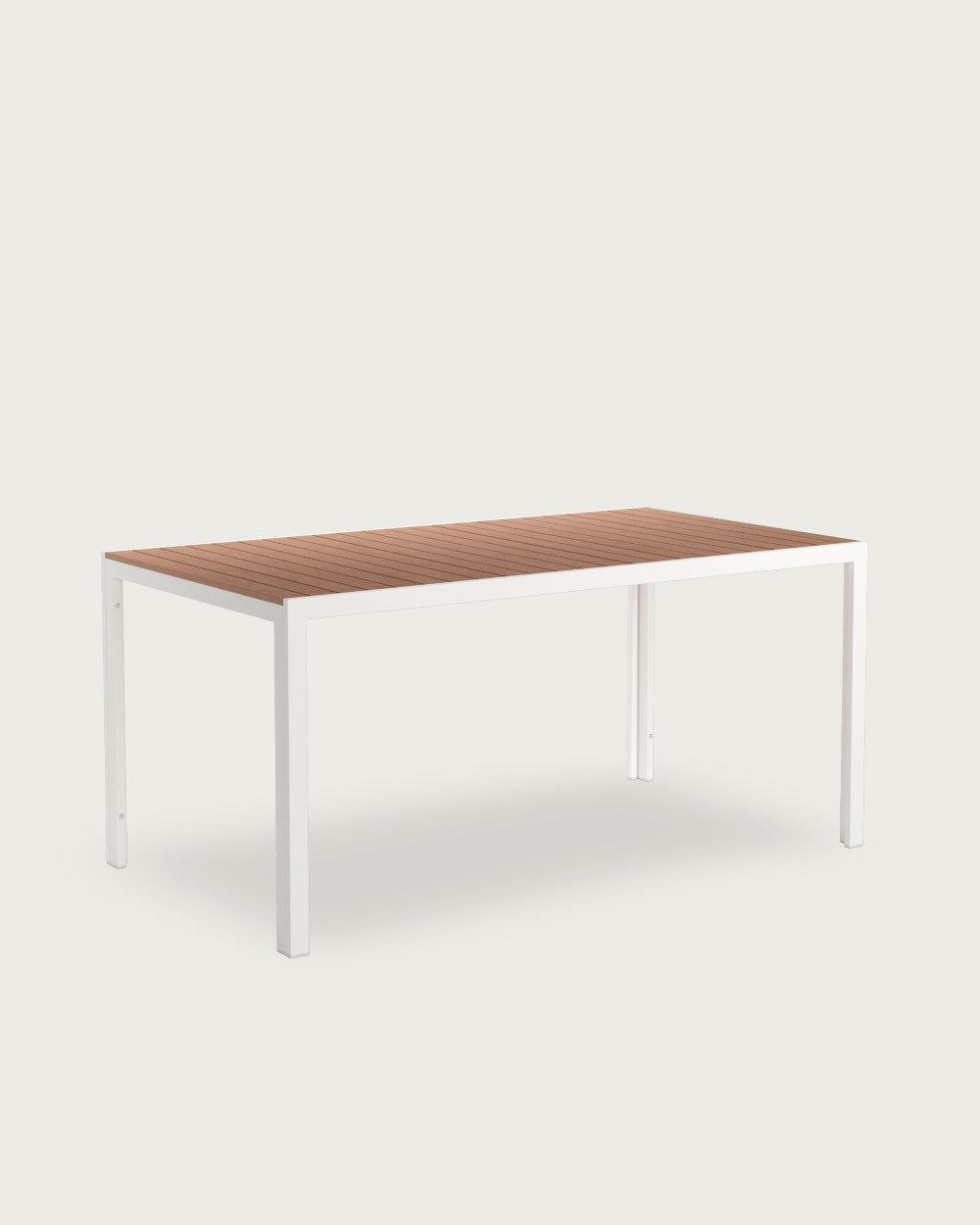 Mesa de terraza Marea con lamas 160x90 cm