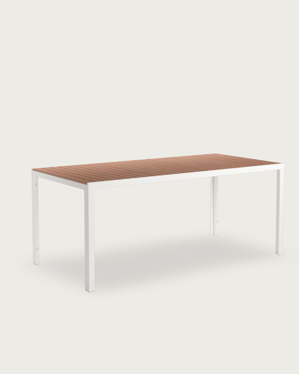 Mesa de terraza Marea con lamas 180x90 cm