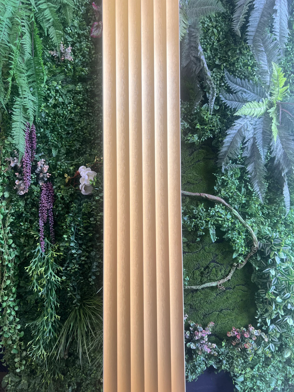 Listón decorativo PVC Onda Dorado 290 x 20 cm