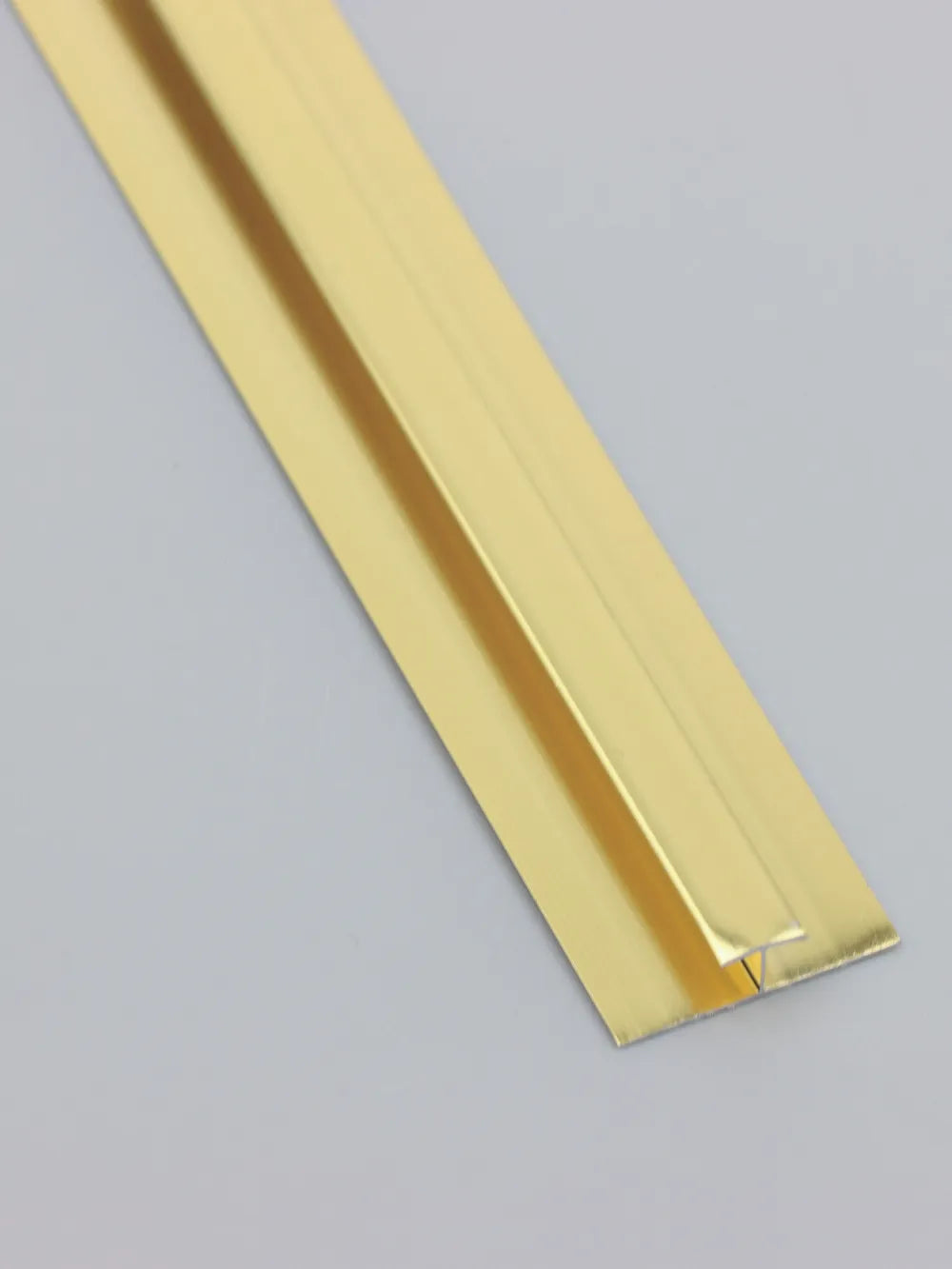 Perfil H de aluminio para unir placas decorativas