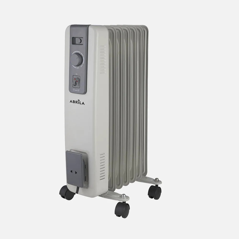 Radiador de aceite Acebuche 1500 W de FABRILAMP en color gris