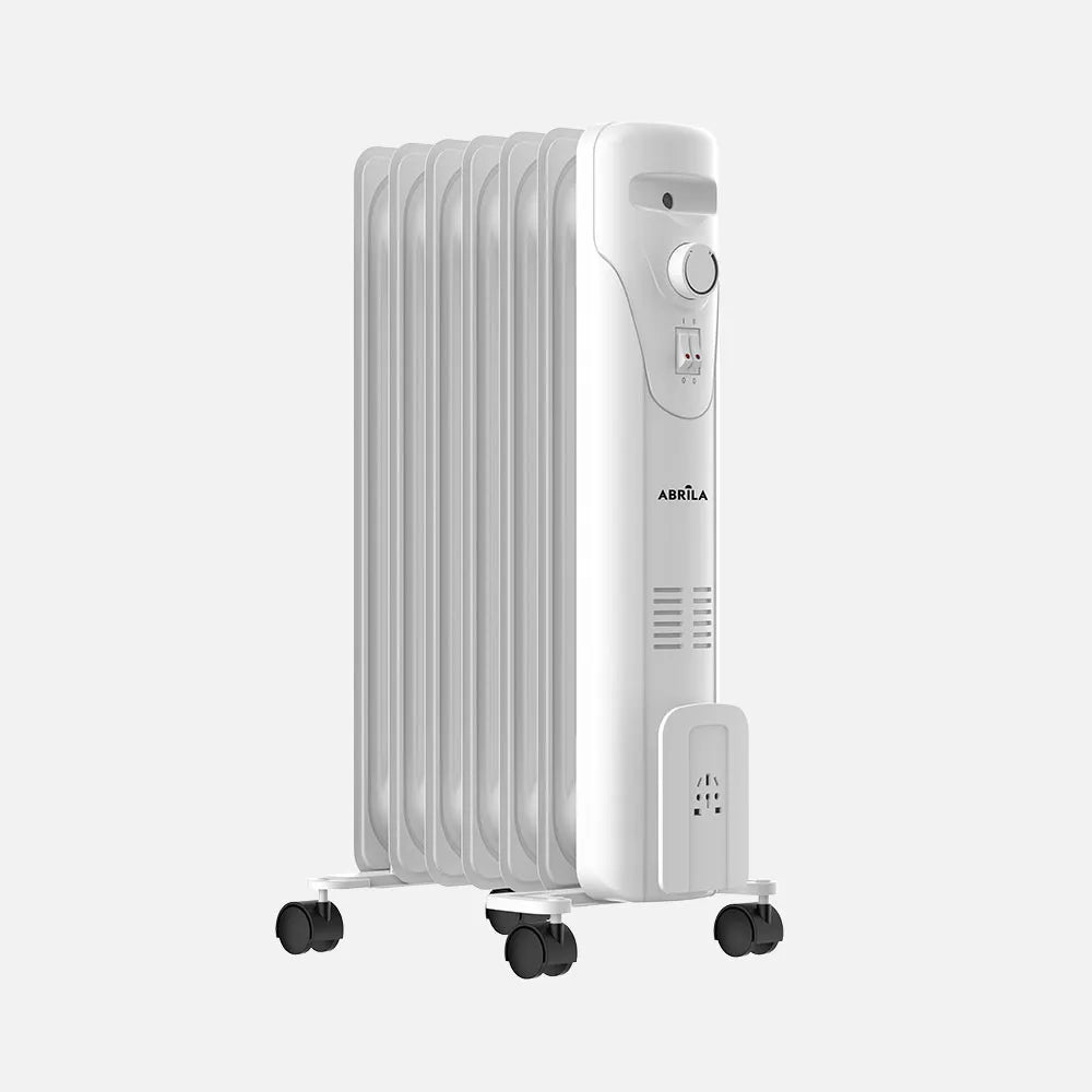 Radiador de aceite Duncan 1500 W de FABRILAMP en color blanco