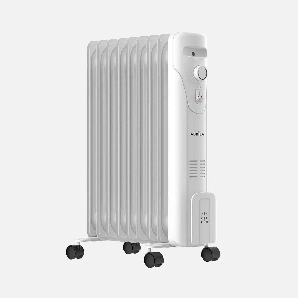 Radiador de aceite Duncan 2000 W de FABRILAMP en color blanco