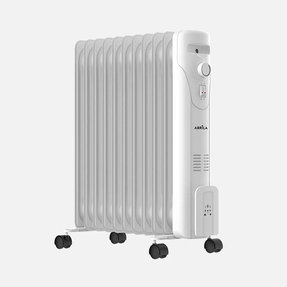 Radiador de aceite Duncan 2500 W de FABRILAMP en color blanco