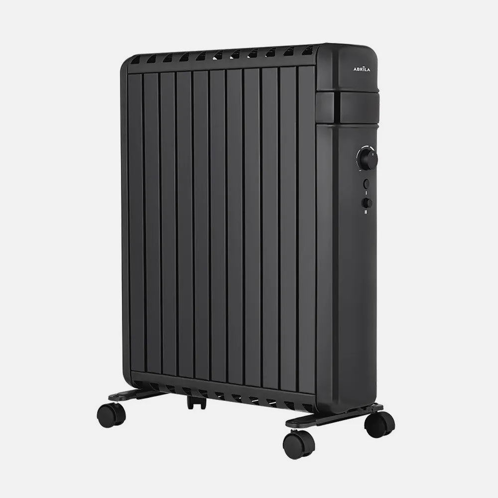 Radiador de aceite Polonia 2500 W de FABRILAMP en color negro