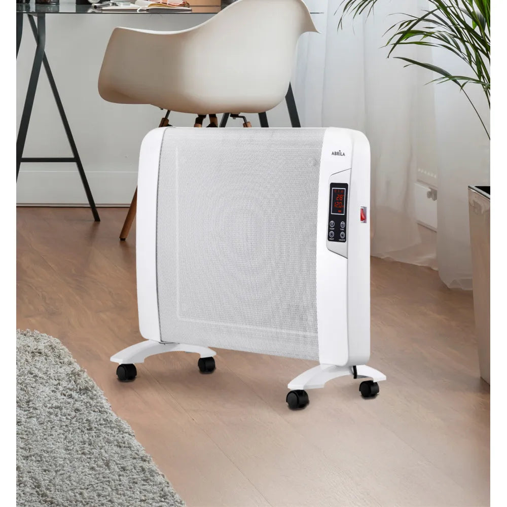 Radiador de mica Abrigo 2000 W (54x82,5x27 cm) de FABRILAMP en color blanco – vista de detalle