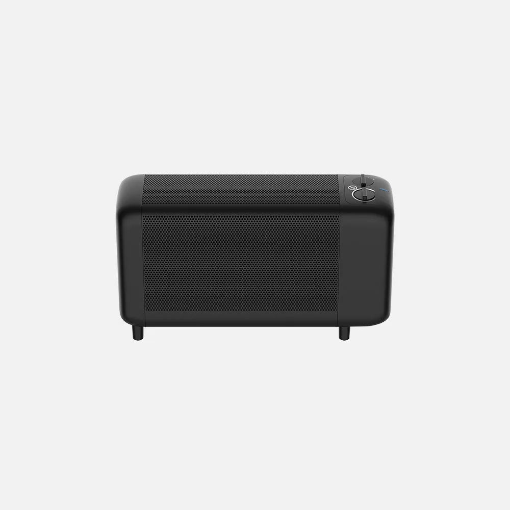 Radiador de mica Pinsapo 1000 W de FABRILAMP en color negro – vista de detalle