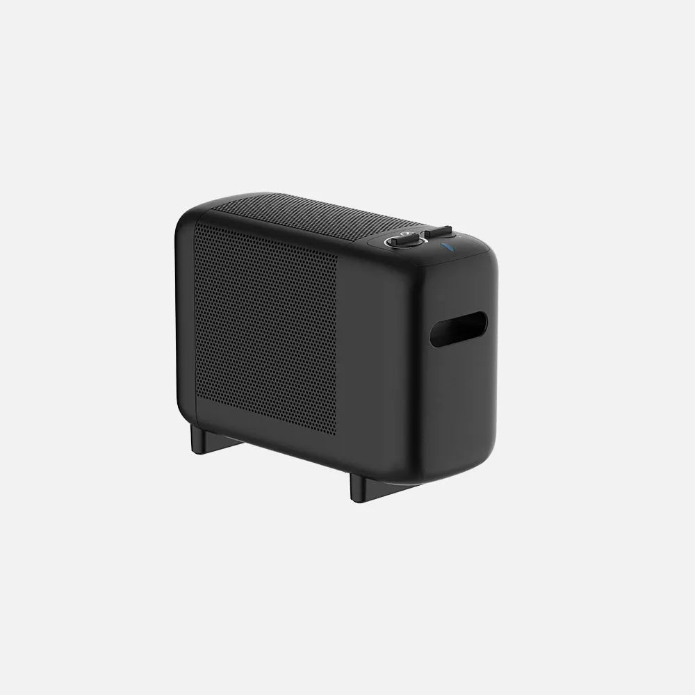 Radiador de mica Pinsapo 600 W de FABRILAMP en color negro – vista de detalle