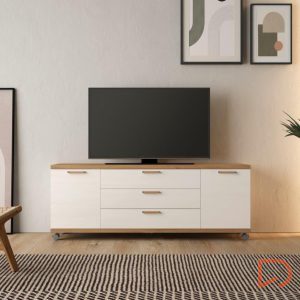 Mueble TV KRONOS.5 Muebles Ramis con 2 puertas y 3 cajones