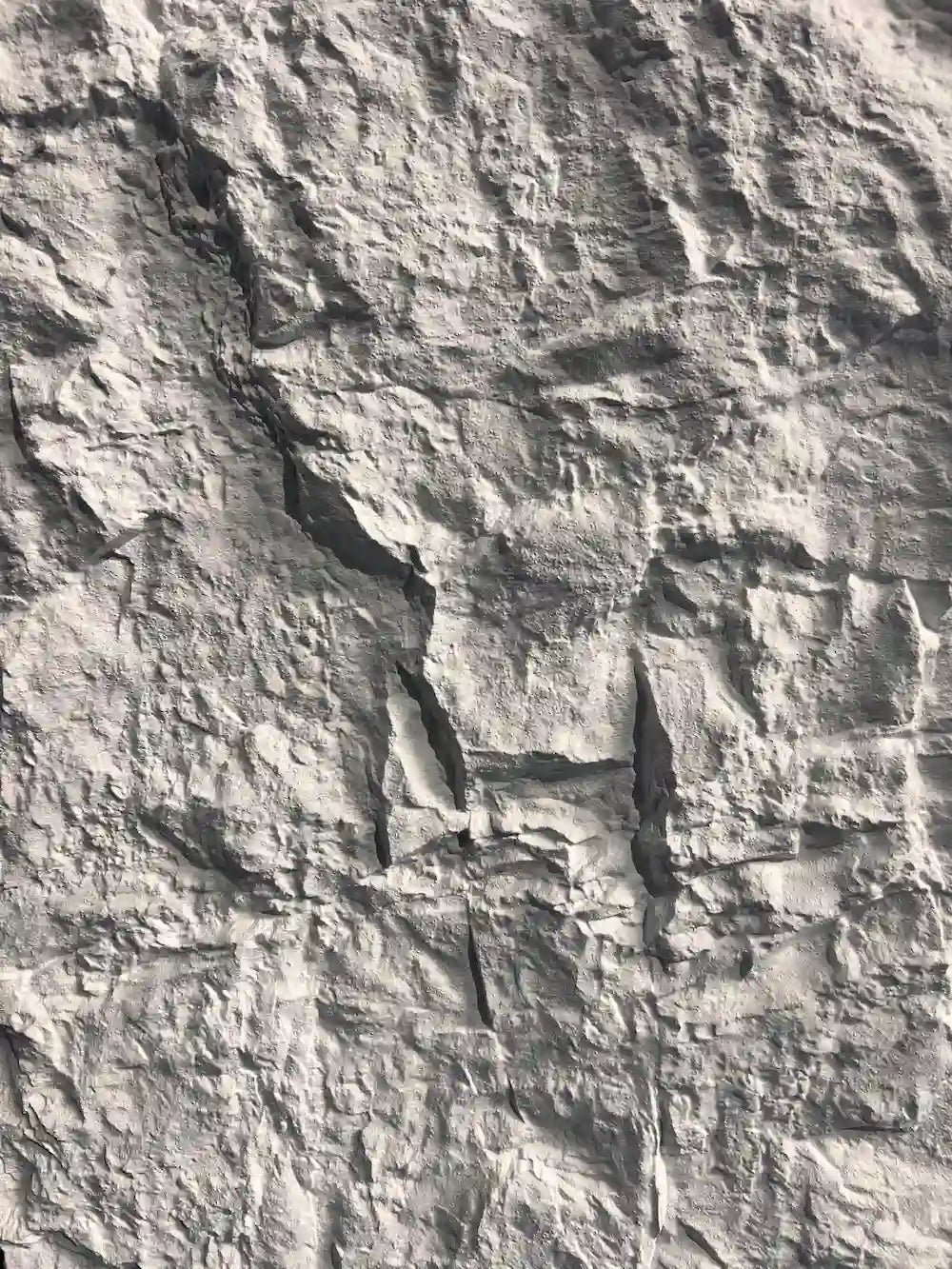 Panel de piedra PU Roca Blanco 120 x 60 cm