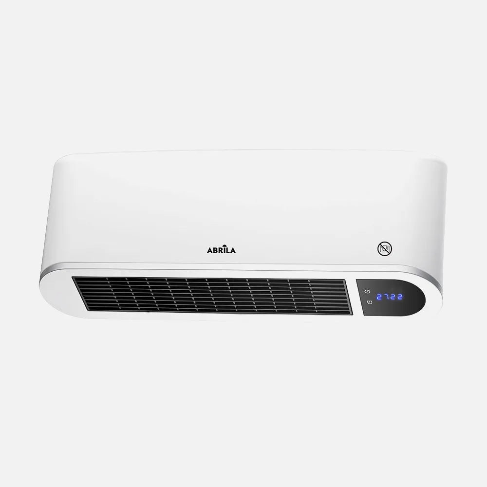 Calefactor split cerámico de pared Bonaire 2000 W de FABRILAMP en color blanco – vista de detalle
