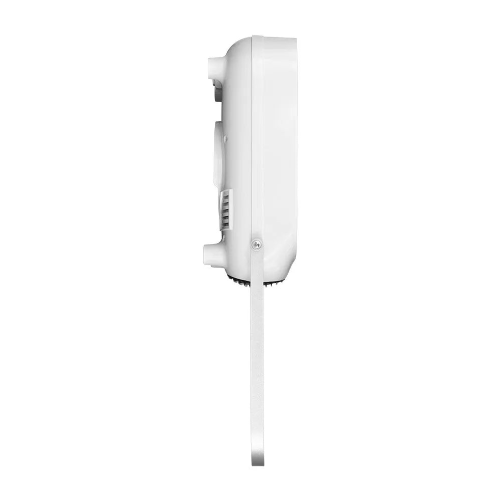 Calefactor de pared para baño Tolosa 2000 W de FABRILAMP en color negro – vista de detalle