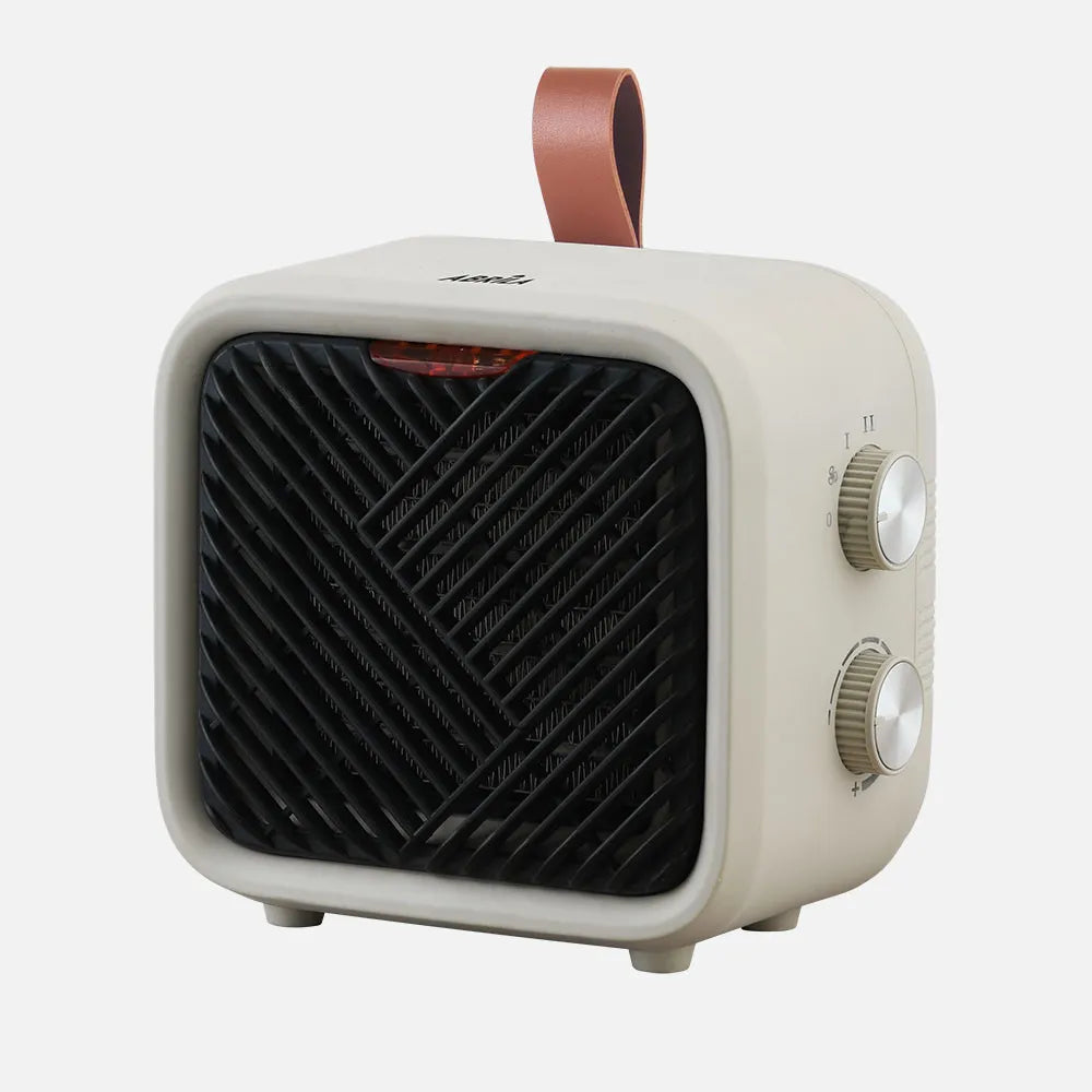 Calefactor cerámico Drisana 1500 W de FABRILAMP en color beige