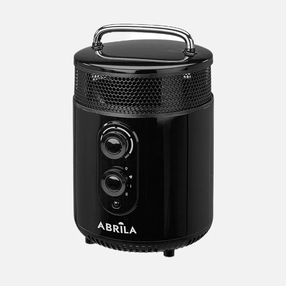 Calefactor cerámico Isquia 1800 W de FABRILAMP en color negro