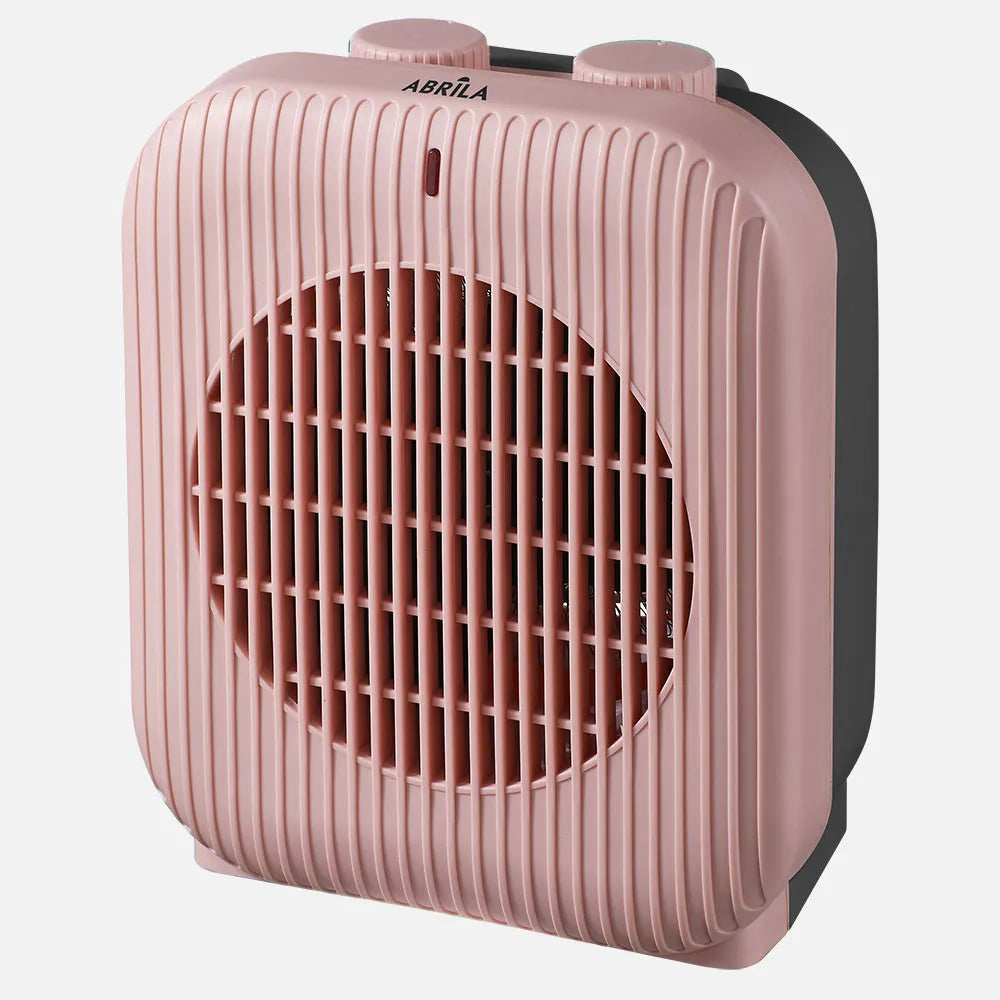 Calefactor termoventilador Brooker 2000 W de FABRILAMP en color rosa/negro