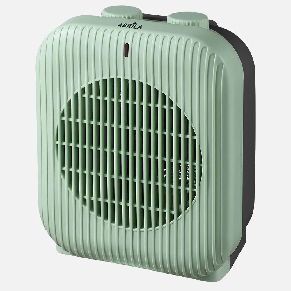 Calefactor termoventilador Brooker 2000 W de FABRILAMP en color verde/negro