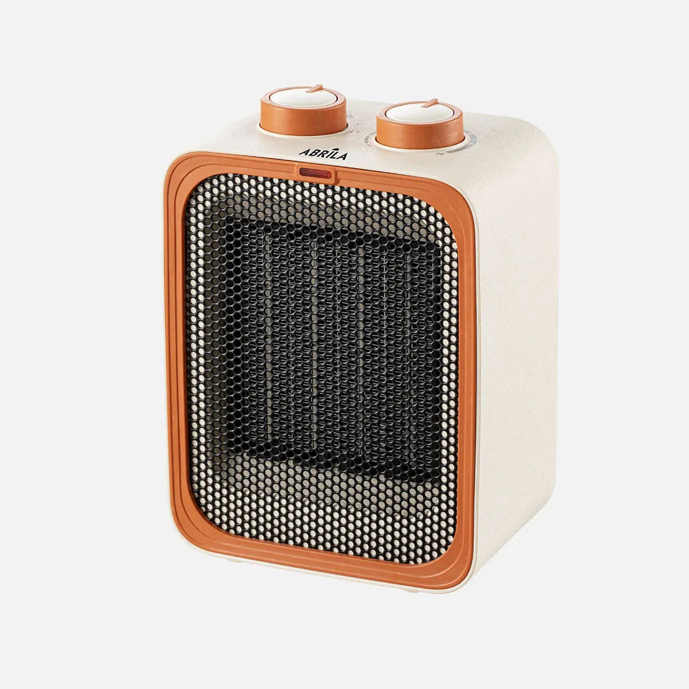 Calefactor cerámico Jaya 2000 W de FABRILAMP en color beige/naranja
