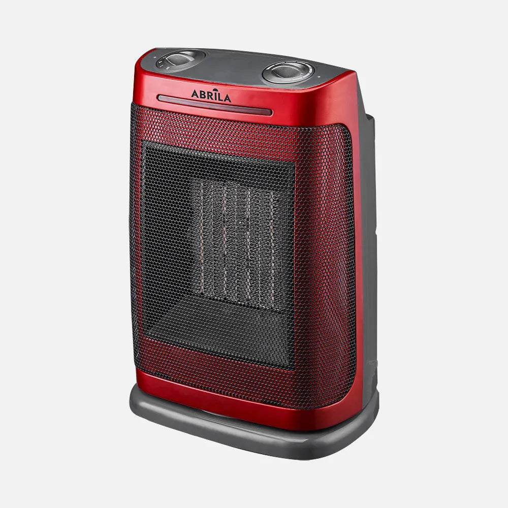 Calefactor cerámico Fogon 1500 W de FABRILAMP en color rojo