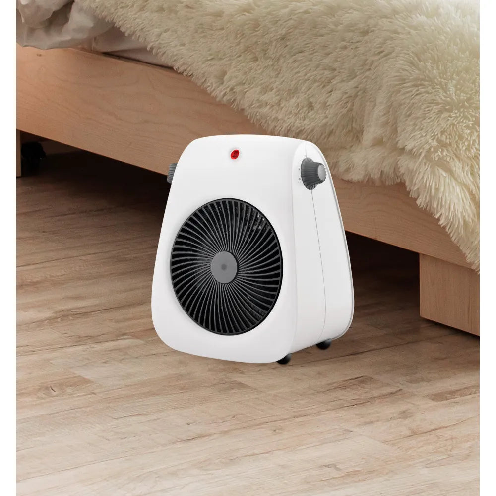 Calefactor termoventilador Estilo 2000 W (26,8x21,2x14 cm) de FABRILAMP en color blanco – vista de detalle
