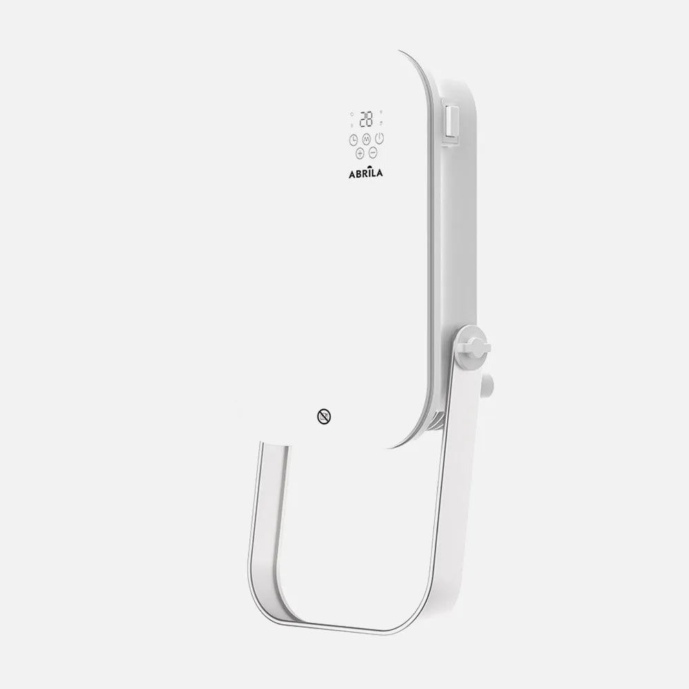 Calefactor de pared para baño Austria 2000 W de FABRILAMP en color blanco – vista de detalle