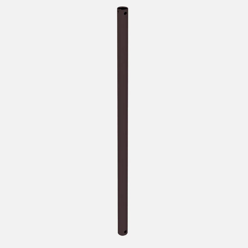 Tija de extensión para ventilador de techo 50 cm (Ø 2,6 cm) de FABRILAMP en color marrón