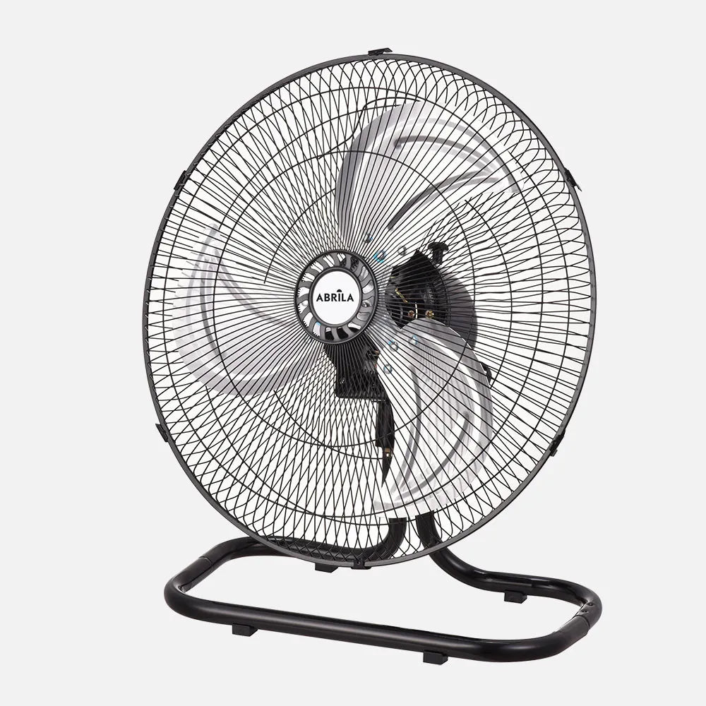 Ventilador 3 en 1 de pie, pared y sobremesa Recio 70 W de FABRILAMP en color negro/plata – vista de detalle