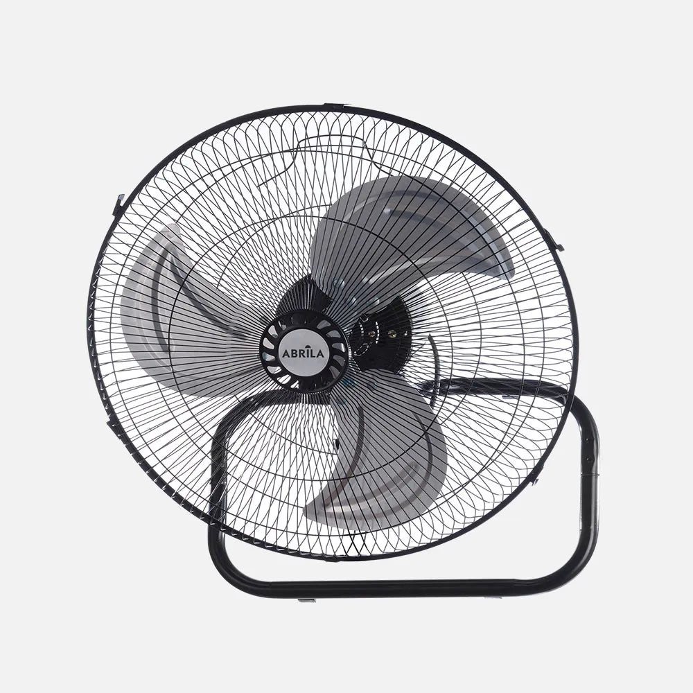 Ventilador 3 en 1 de pie, pared y sobremesa Recio 70 W de FABRILAMP en color negro/plata – vista de detalle