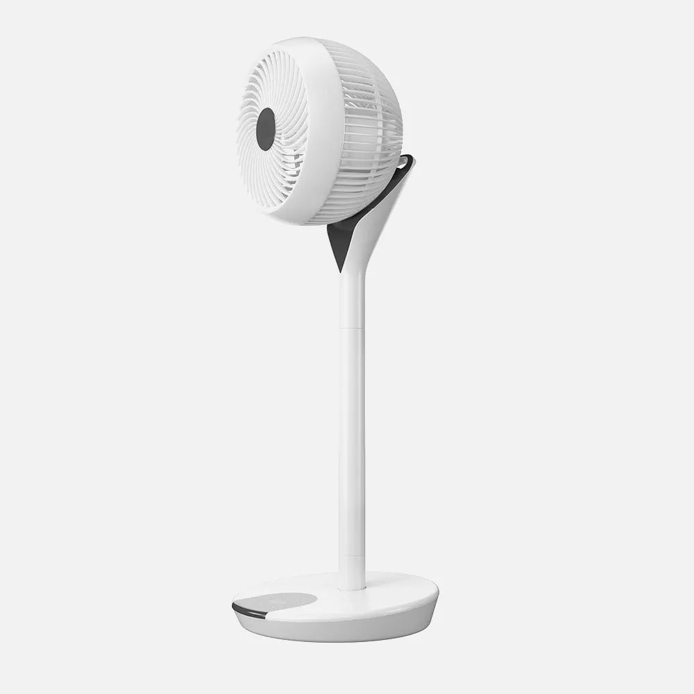 Ventilador DC 2 en 1 de pie y sobremesa Sintra 35 W de FABRILAMP en color blanco