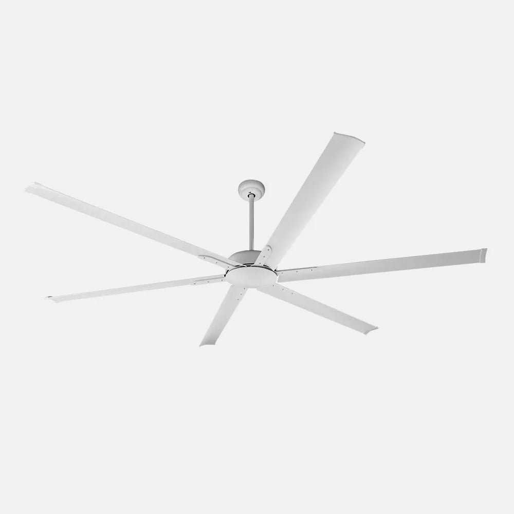 Ventilador de techo DC Almanzor 214 cm con luz LED de FABRILAMP en color blanco