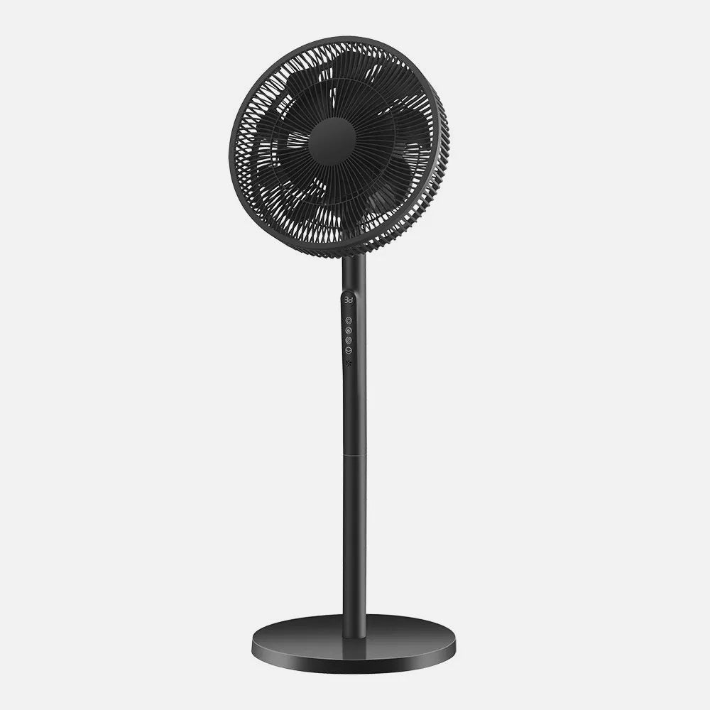 Ventilador de pie Azor 60 W de FABRILAMP en color negro