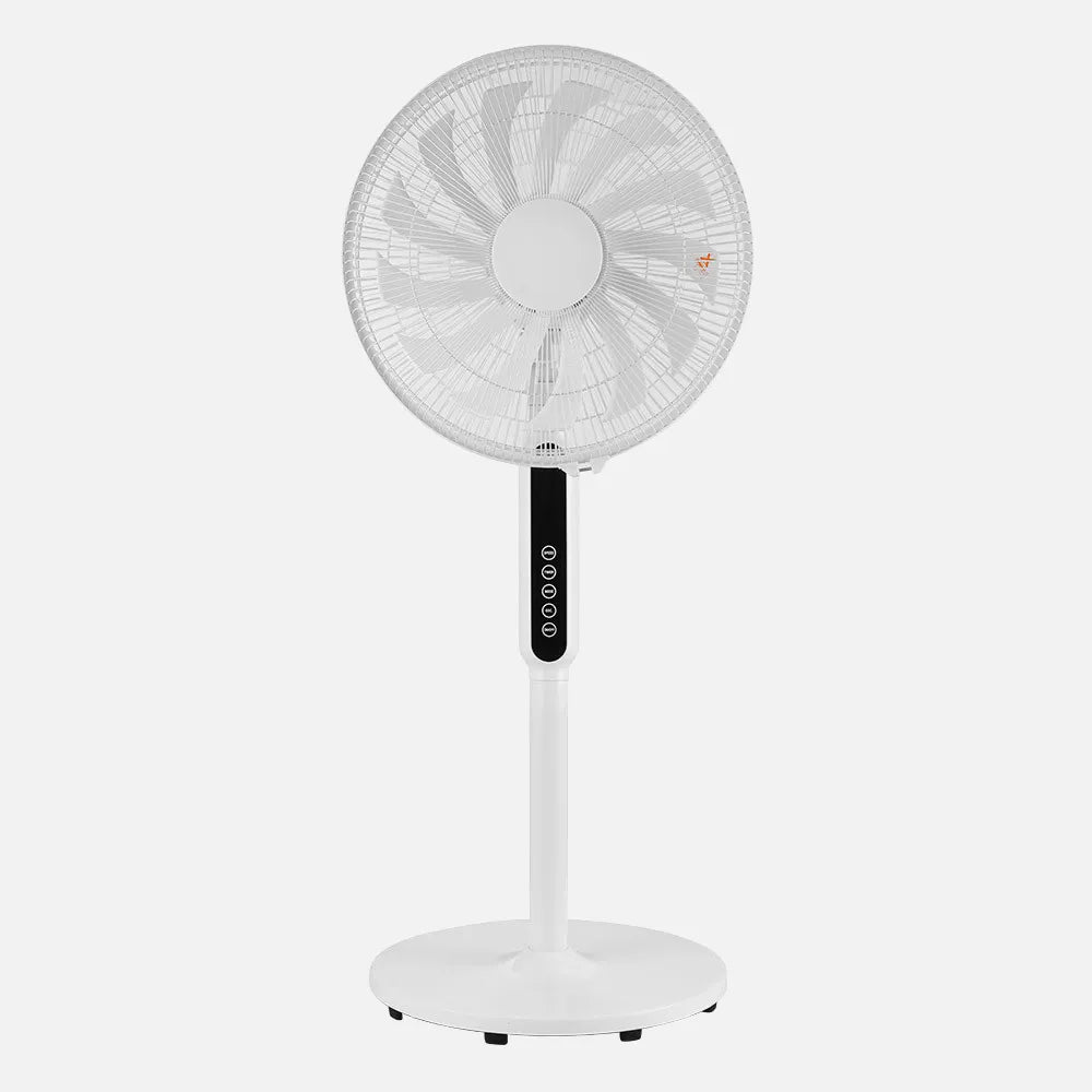 Ventilador de pie Torbellino 60 W de FABRILAMP en color blanco – vista de detalle