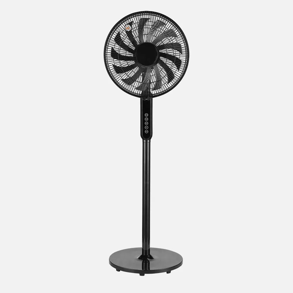 Ventilador de pie Torbellino 60 W de FABRILAMP en color negro – vista de detalle