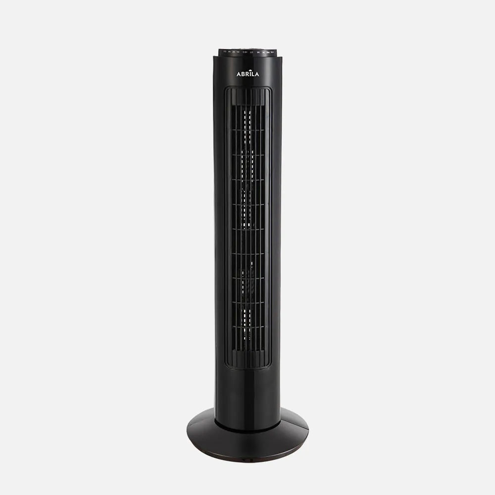 Ventilador de torre Pícaro 50 W de FABRILAMP en color negro