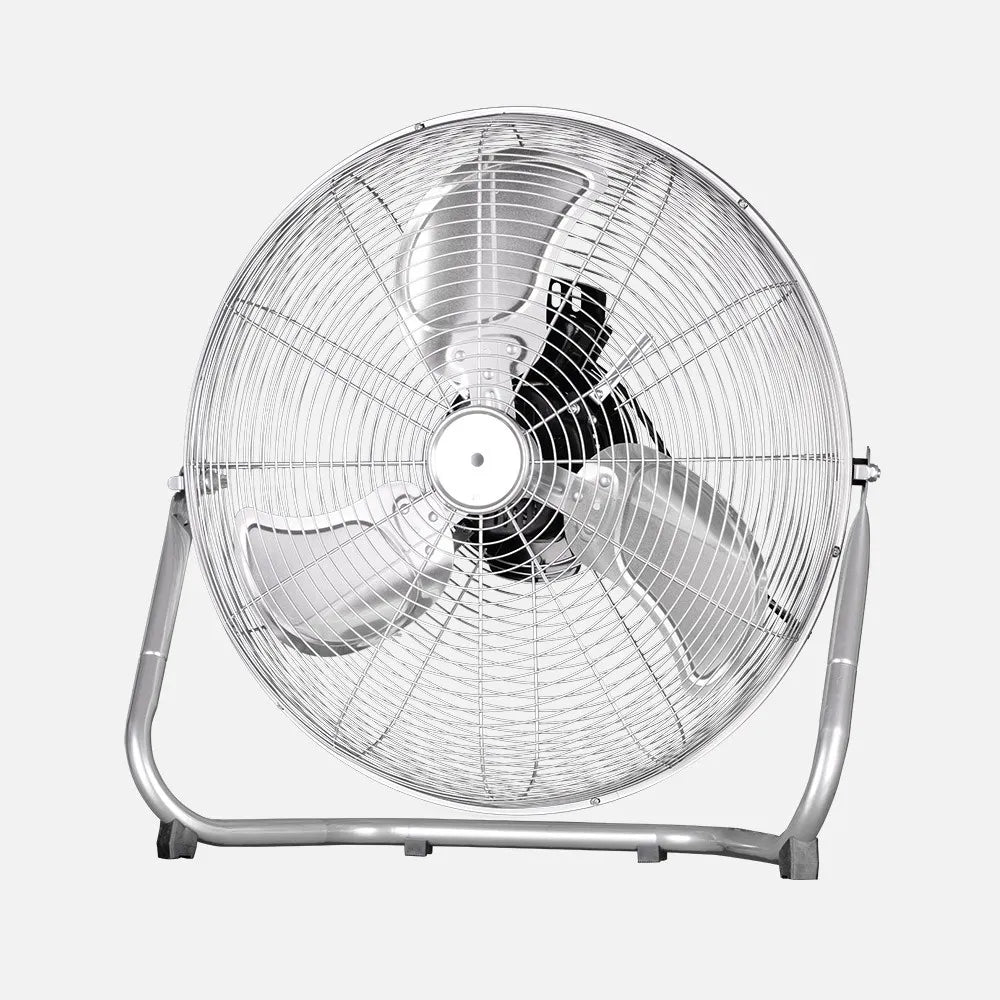 Ventilador industrial Yumbo 50 W de FABRILAMP en color cromo – vista de detalle