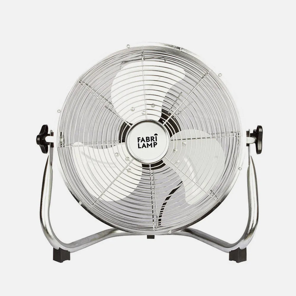 Ventilador industrial Libis 60 W de FABRILAMP en color cromo