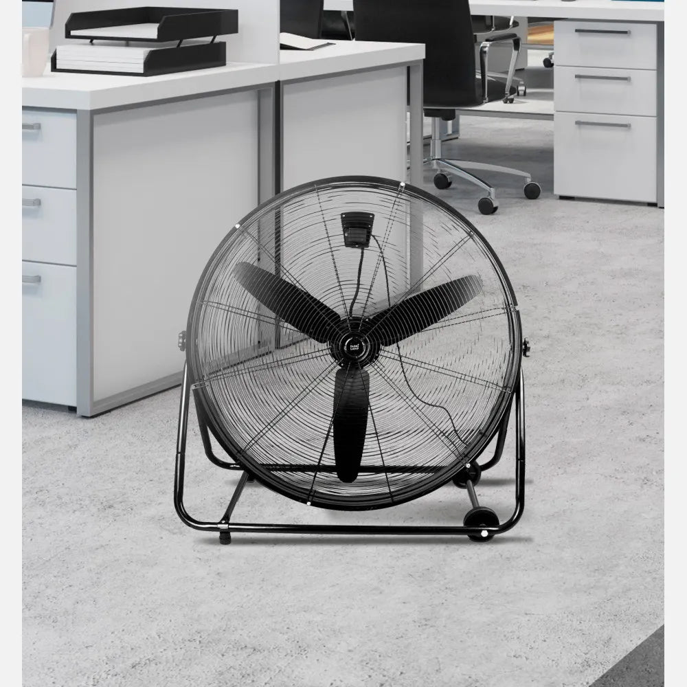 Ventilador industrial Vendaval 360 W de FABRILAMP en color negro – vista de detalle