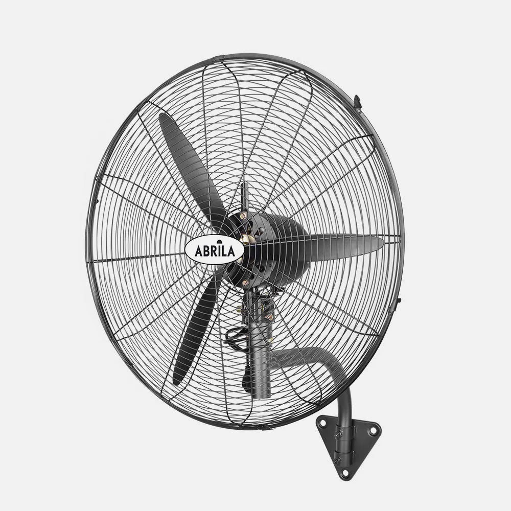 Ventilador industrial de pared Borrasca 280 W de FABRILAMP en color negro