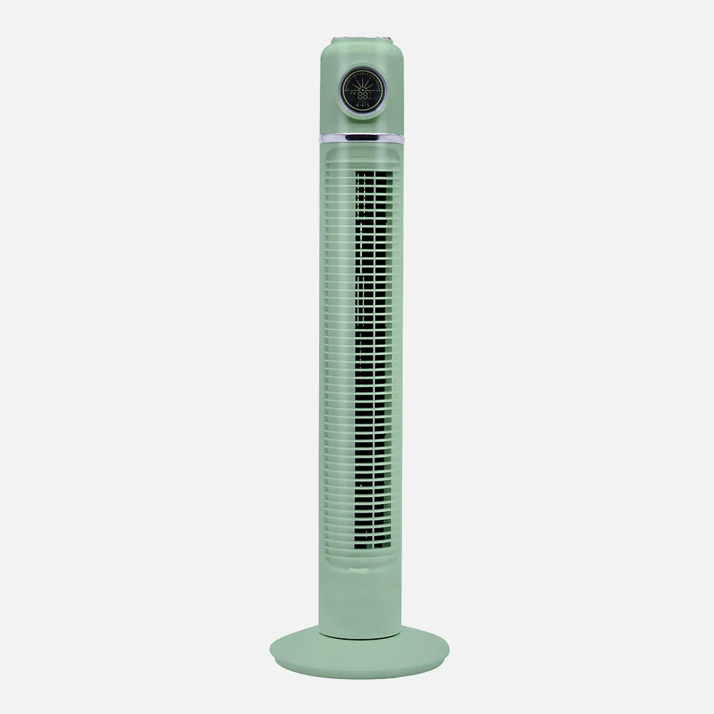 Ventilador de torre Ártico 45 W de FABRILAMP en color verde – vista de detalle