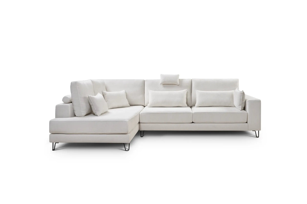 Sofá Vezzo con chaiselongue - detalle